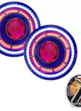 Oracle Lighting Oculus 7inch ColorSHIFT Bi-LED Projector Headlights w/RF Controller Jeep Wrangler JK 2007-2018                                     - 5876-330 - Image 20