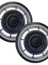 Oracle Lighting Oculus 7inch ColorSHIFT Bi-LED Projector Headlights w/2.0 Controller Jeep Wrangler JK 2007-2018                                     - 5876-333 - Image 8