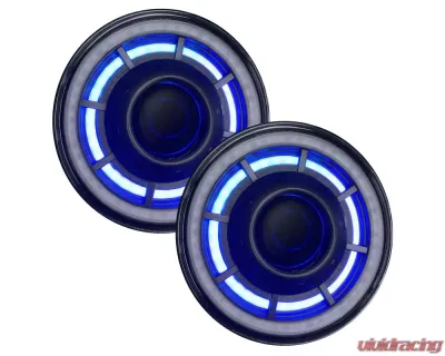 Oracle Lighting Oculus 7inch ColorSHIFT Bi-LED Projector Headlights w/2.0 Controller Jeep Wrangler JK 2007-2018 - 5876-333