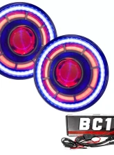 Oracle Lighting Oculus 7inch ColorSHIFT Bi-LED Projector Headlights w/BC1 Controller Jeep Wrangler JK 2007-2018                                     - 5876-335 - Image 20