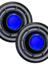 Oracle Lighting Oculus 7inch ColorSHIFT Bi-LED Projector Headlights w/BC1 Controller Jeep Wrangler JK 2007-2018                                     - 5876-335 - Image 13