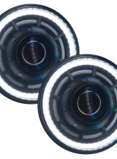 Oracle Lighting Oculus 7inch ColorSHIFT Bi-LED Projector Headlights w/BC1 Controller Jeep Wrangler JK 2007-2018                                     - 5876-335 - Image 4