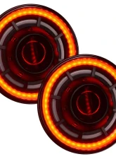 Oracle Lighting Oculus 7inch ColorSHIFT Bi-LED Projector Headlights w/BC1 Controller Jeep Wrangler JK 2007-2018                                     - 5876-335 - Image 6