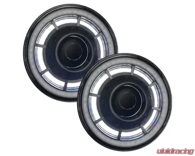 Oracle Lighting Oculus 7inch ColorSHIFT Bi-LED Projector Headlights w/BC1 Controller Jeep Wrangler JK 2007-2018 - 5876-335