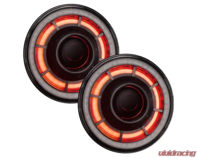 Oracle Lighting Oculus 7inch ColorSHIFT Bi-LED Projector Headlights w/BC1 Controller Jeep Wrangler JK 2007-2018 - 5876-335