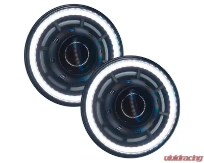 Oracle Lighting Oculus 7inch ColorSHIFT Bi-LED Projector Headlights w/Simple Controller Jeep Wrangler JK 2007-2018 - 5876-504