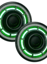 Oracle Lighting Oculus 7inch ColorSHIFT Bi-LED Projector Headlights w/Simple Controller Jeep Wrangler JK 2007-2018                                     - 5876-504 - Image 11