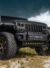 Oracle Lighting Skid Plate w/ Yellow Intergrated LED Emitters Jeep Wrangler JL | Gladiator JT 2018+                                     - 5883-006 - Image 8