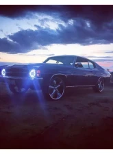 Oracle Lighting Pre-Installed 7 Inch Sealed Beam Halo White Chevrolet | Ford | Jeep | Dodge | Mazda                                     - 6905-001 - Image 8