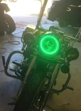 Oracle Lighting Pre-Installed 7 Inch Sealed Beam Halo Green Chevrolet | Ford | Jeep | Dodge | Mazda                                     - 6905-004 - Image 5