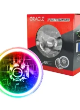 Oracle Lighting Pre-Installed 7 Inch Sealed Beam Halo ColorSHIFT Chevrolet | Ford | Jeep | Dodge | Mazda                                     - 6905-333 - Image 13