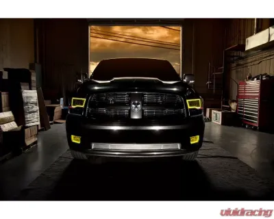 Oracle Lighting Pre-Assembled Headlights (Black Housing) ColorSHIFT w/ BC1 Controller SMD Ram 1500 Sport 2009-2017 - 7121-335