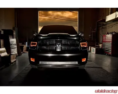 Oracle Lighting Pre-Assembled Headlights (Black Housing) ColorSHIFT w/ BC1 Controller SMD Ram 1500 Sport 2009-2017 - 7121-335