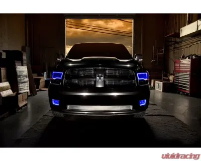 Oracle Lighting Pre-Assembled Headlights (Black Housing) ColorSHIFT w/ BC1 Controller SMD Ram 1500 Sport 2009-2017 - 7121-335