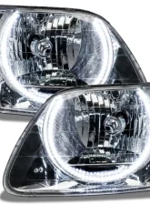 Oracle Lighting Pre-Assembled Halo Headlights (Chrome Housing) White Color Ford F-150 | 250 SD 1997-2003                                     - 7733-001 - Image 3