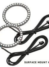 Oracle Lighting Dynamic ColorShift Fog Light Halo Kit  Surface Mount Chevrolet | Dodge | Jeep 2007+                                     - 1307-332 - Image 7