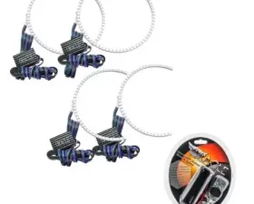 Oracle Lighting RF Controller LED Headlight Halo Kit Dodge Durango 2007-2009