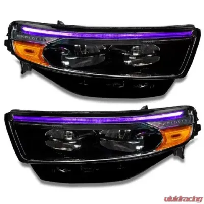 Oracle Lighting ColorSHIFT RGB Headlight DRL Upgrade Kit with RF Controller Ford Explorer 2020-2023 - 1472-330
