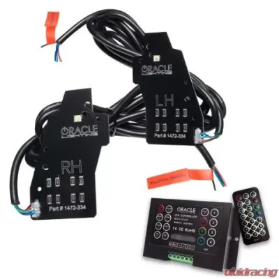 Oracle Lighting ColorSHIFT RGB Headlight DRL Upgrade Kit with 2.0 Controller Ford Explorer 2020-2023 - 1472-333