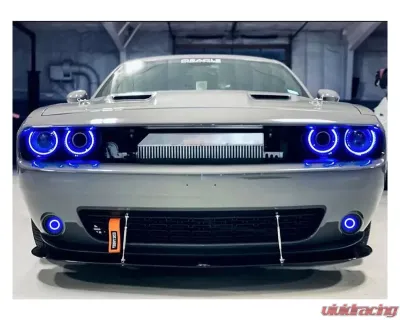Oracle Lighting Dynamic ColorShift Surface Mount Headlight & Fog Light Halo Kit Combo Dodge Challenger 2015-2023 - 3989-332