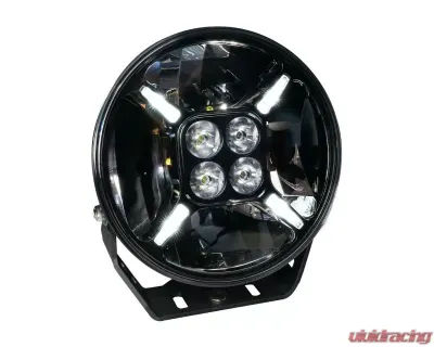Oracle Lighting 9" Multifunction 120W LED Spotlight Round Post Mount - 2917-023