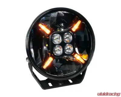 Oracle Lighting 9" Multifunction 120W LED Spotlight Round Post Mount - 2917-023