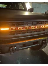 Oracle Lighting Universal Illuminated LED Letter Badges Matte Black Surface Finish K Amber LED                                     - 3141-K-005 - Image 10