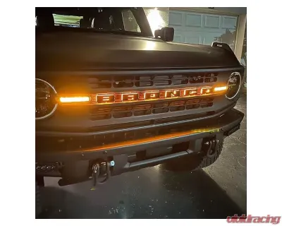 Oracle Lighting Universal Illuminated LED Letter Badges Matte Black Surface Finish K Amber LED - 3141-K-005