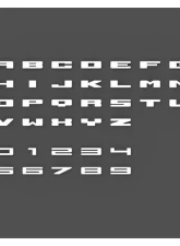 Oracle Lighting Universal Illuminated LED Letter Badges Matte Black Surface Finish K Amber LED                                     - 3141-K-005 - Image 13