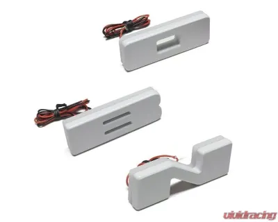 Oracle Lighting Universal Illuminated LED Letter Badges Matte Black Surface Finish K Amber LED - 3141-K-005