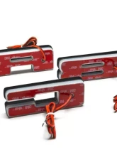 Oracle Lighting Universal Illuminated LED Letter Badges Matte Black Surface Finish K Amber LED                                     - 3141-K-005 - Image 4