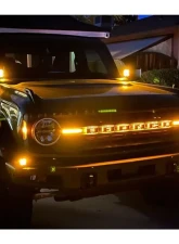 Oracle Lighting Universal Illuminated LED Letter Badges Matte Black Surface Finish K Amber LED                                     - 3141-K-005 - Image 7