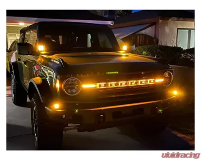 Oracle Lighting Universal Illuminated LED Letter Badges Matte Black Surface Finish K Amber LED - 3141-K-005