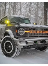 Oracle Lighting Universal Illuminated LED Letter Badges Matte Black Surface Finish K Amber LED                                     - 3141-K-005 - Image 8