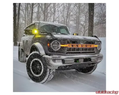 Oracle Lighting Universal Illuminated LED Letter Badges Matte Black Surface Finish K Amber LED - 3141-K-005