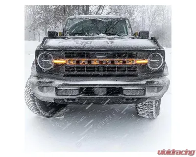 Oracle Lighting Universal Illuminated LED Letter Badges Matte Black Surface Finish K Amber LED - 3141-K-005