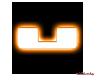 Oracle Lighting Universal Illuminated LED Letter Badges Matte White Surface Finish U - 3140-U-005