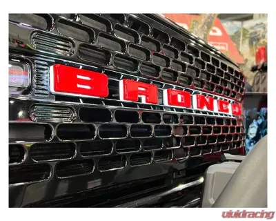 Oracle Lighting Universal Illuminated LED Letter Badges Matte Black Surface Finish K White LED - 3141-K-001