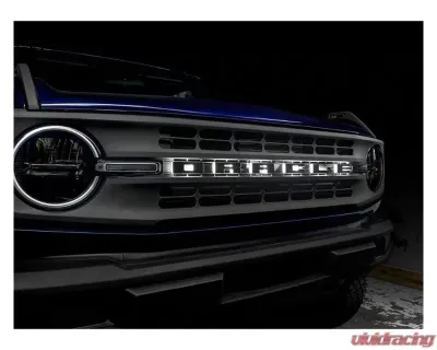 Oracle Lighting Universal Illuminated LED Letter Badges Matte Black Surface Finish K White LED - 3141-K-001