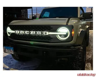 Oracle Lighting Universal Illuminated LED Letter Badges Matte Black Surface Finish K White LED - 3141-K-001