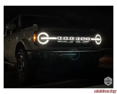 Oracle Lighting Universal Illuminated LED Letter Badges Matte Black Surface Finish K White LED - 3141-K-001