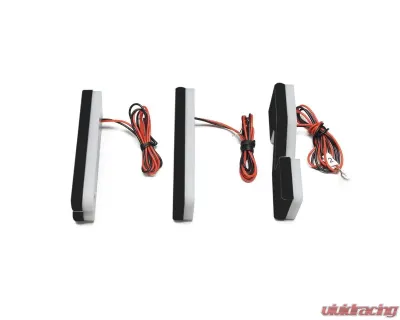 Oracle Lighting Universal Illuminated LED Letter Badges Matte Black Surface Finish K White LED - 3141-K-001