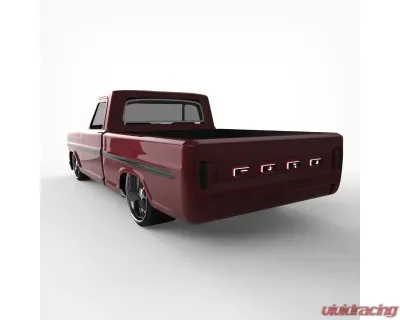 Oracle Lighting Universal Illuminated LED Letter Badges Matte Black Surface Finish K White LED - 3141-K-001