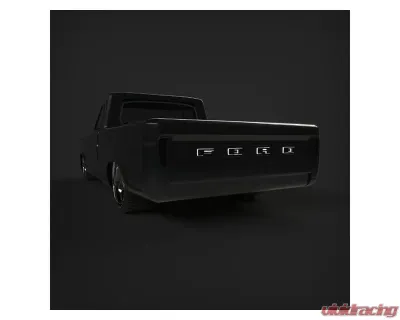 Oracle Lighting Universal Illuminated LED Letter Badges Matte Black Surface Finish K White LED - 3141-K-001