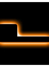 Oracle Lighting Universal Illuminated LED Letter Badges Matte Black Surface Finish L Amber LED                                     - 3141-L-005 - Image 14