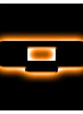 Oracle Lighting Universal Illuminated LED Letter Badges Matte Black Surface Finish Q Amber LED                                     - 3141-Q-005 - Image 14