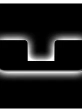 Oracle Lighting Universal Illuminated LED Letter Badges Matte Black Surface Finish U White LED                                     - 3141-U-001 - Image 15