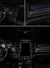 Oracle Lighting Complete Interior Ambient Lighting ColorSHIFT RGB Conversion Kit RAM 1500 2019-2023                                     - 4235-333 - Image 13