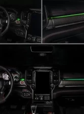 Oracle Lighting Complete Interior Ambient Lighting ColorSHIFT RGB Conversion Kit RAM 1500 2019-2023                                     - 4235-333 - Image 19