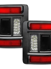 Oracle Lighting Flush Mount LED Tail Lights Jeep Wrangler JL 2018-2022                                     - 5884-504 - Image 2
